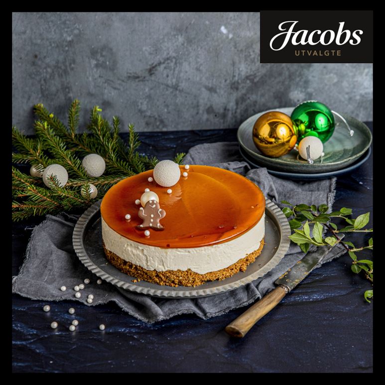 Jacobs Utvalgte Ostekake med pepperkakebunn